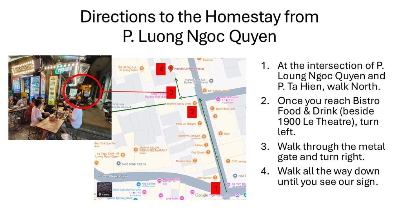 Hanoi'S Lane Homestay Kültér fotó